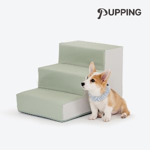 퍼핑 강아지 애견 논슬립 미끄럼방지 슬라이드 계단 스텝